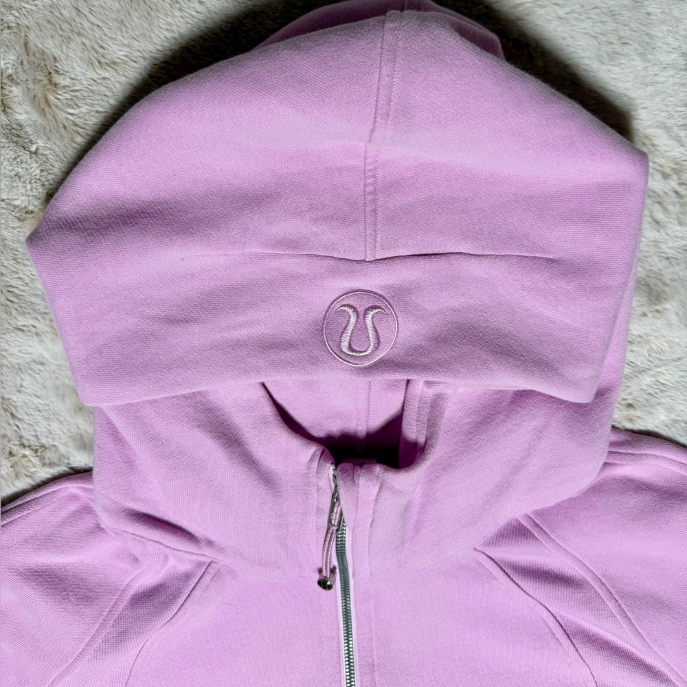 Women’s Lululemon Scuba Oversized Half-Zip Hoodie XL/XXL Dahlia Mauve - Picture 5 of 5